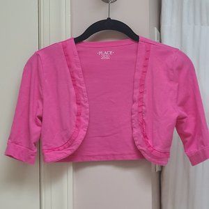 Pink Bolero-Style Jacket